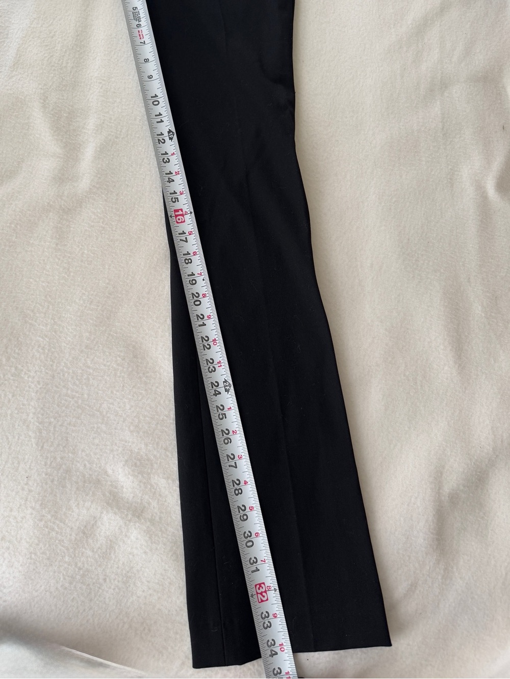 Express Columnist Barely Boot Mid Rise Trousers Black Size 00L NWT - Picture 5 of 6